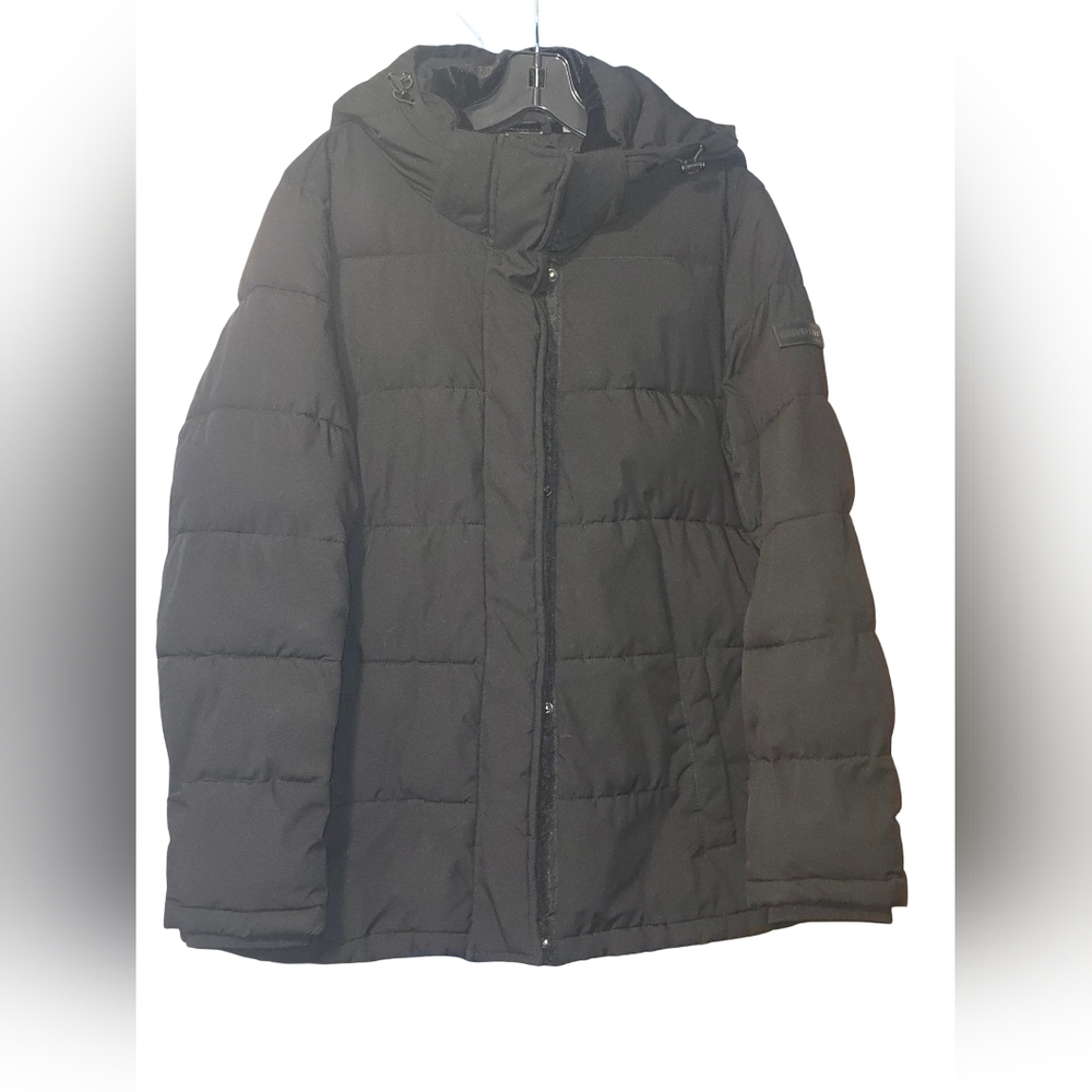 Calvin Klein Collection Black Puffer Jacket